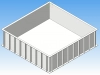 Пластиковая чаша бассейна 4*4*1,5м (прямоугольная)