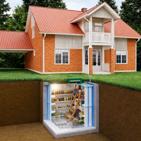 Пластиковый погреб ГудВей Классик 4*2,4м