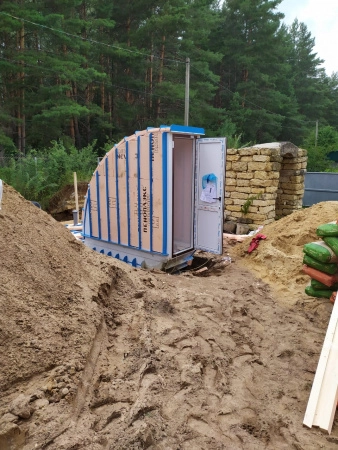 Пластиковый погреб ГудВей Люкс 2,8*2м